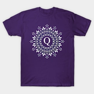 Monogram letter Q T-Shirt